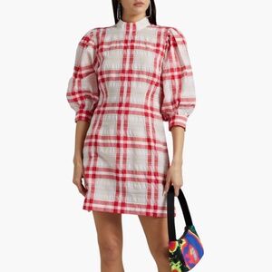 Ganni Cotton Mini Dress NWT